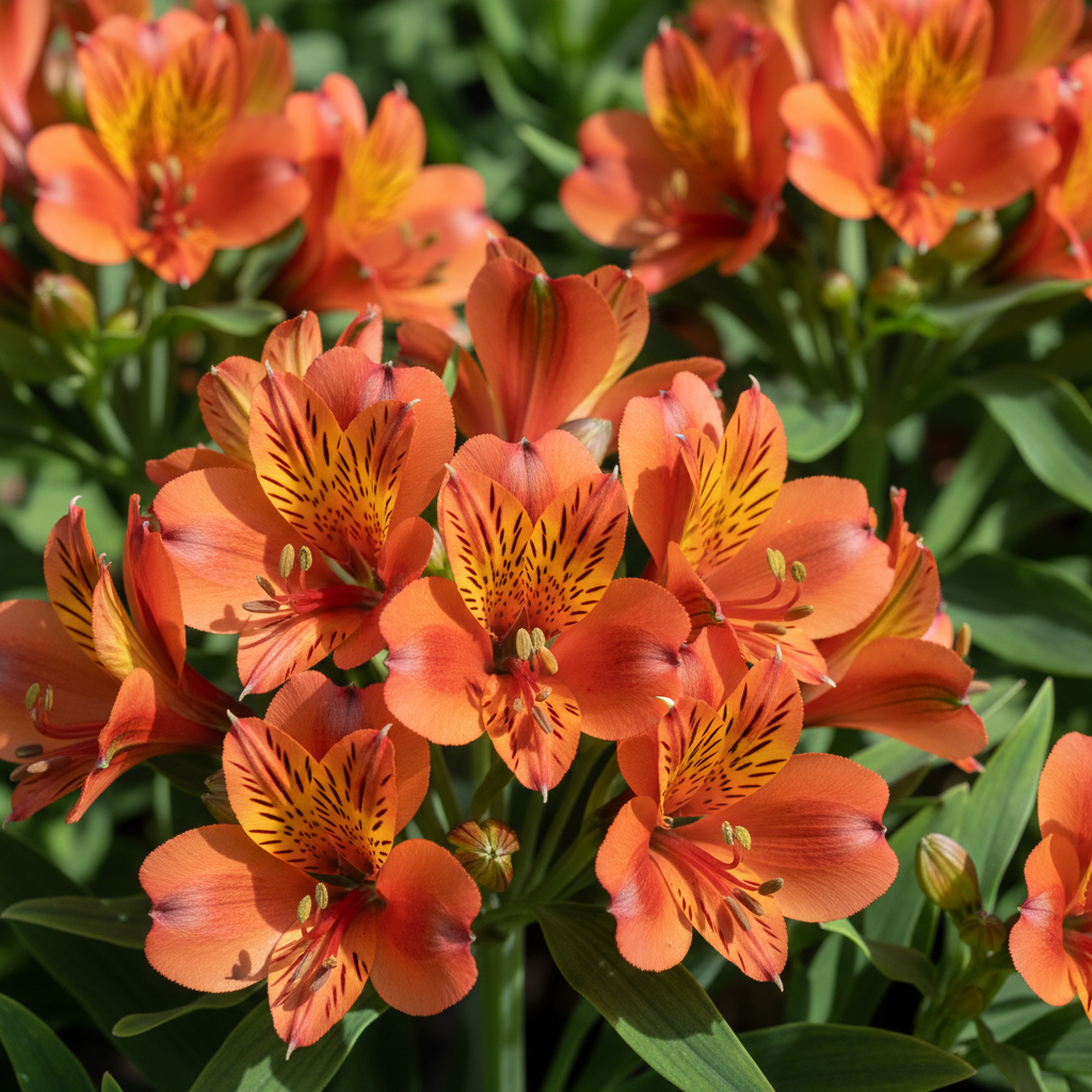 Alstroemeria Kate Orangey-red