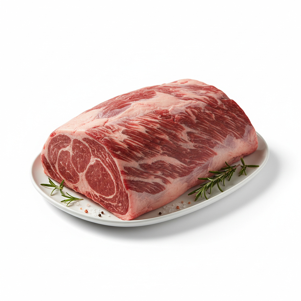 FARM RAISED GRASS FED ANGUS BEEF SHOULDER ROAST