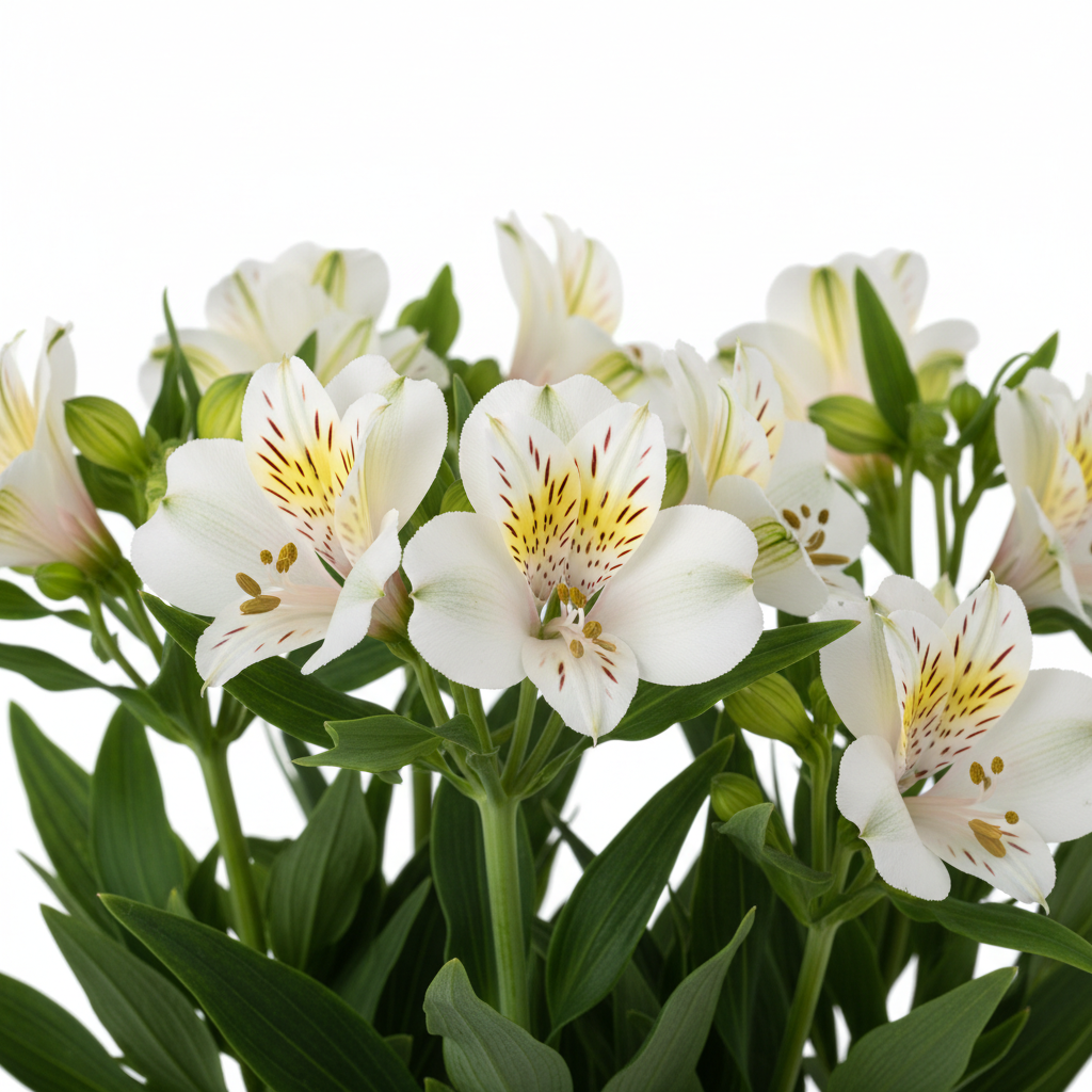 Alstroemeria Claressa White