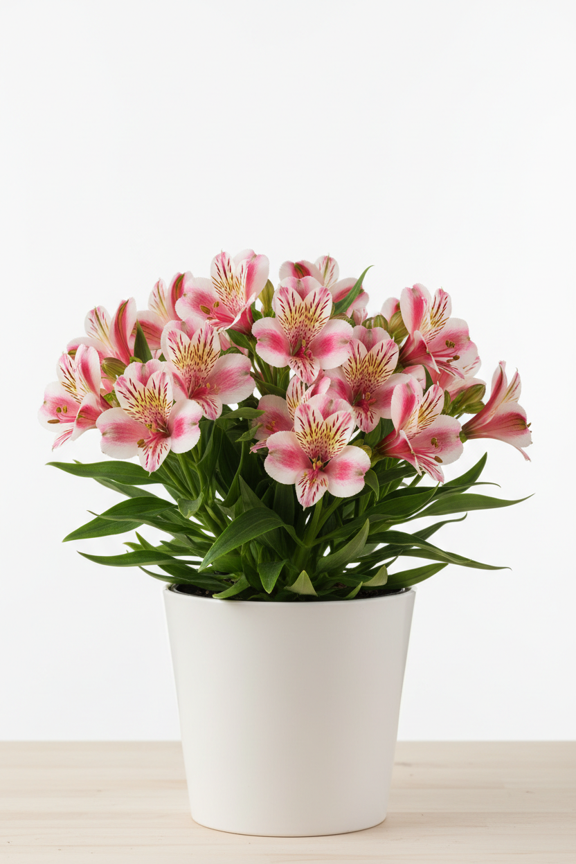 Alstroemeria Tamara pink orange