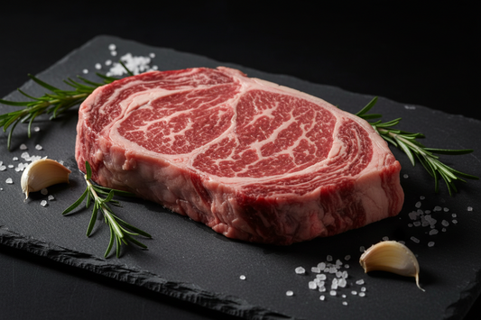 FARM RAISED GRASS FED ANGUS BEEF SIRLOIN STEAK