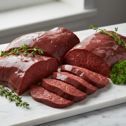 FARM RAISED GRASS FED ANGUS BEEF LIVER