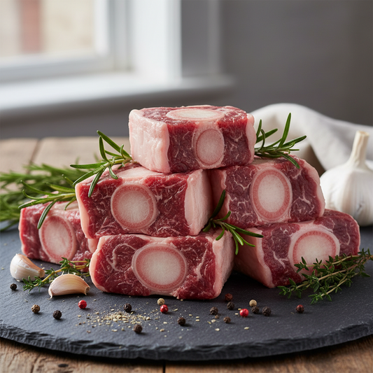 FARM RAISED GRASS FED ANGUS BEEF OXTAIL