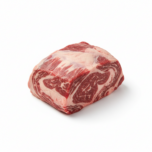 FARM RAISED GRASS FED ANGUS BEEF SMALL CHUCK