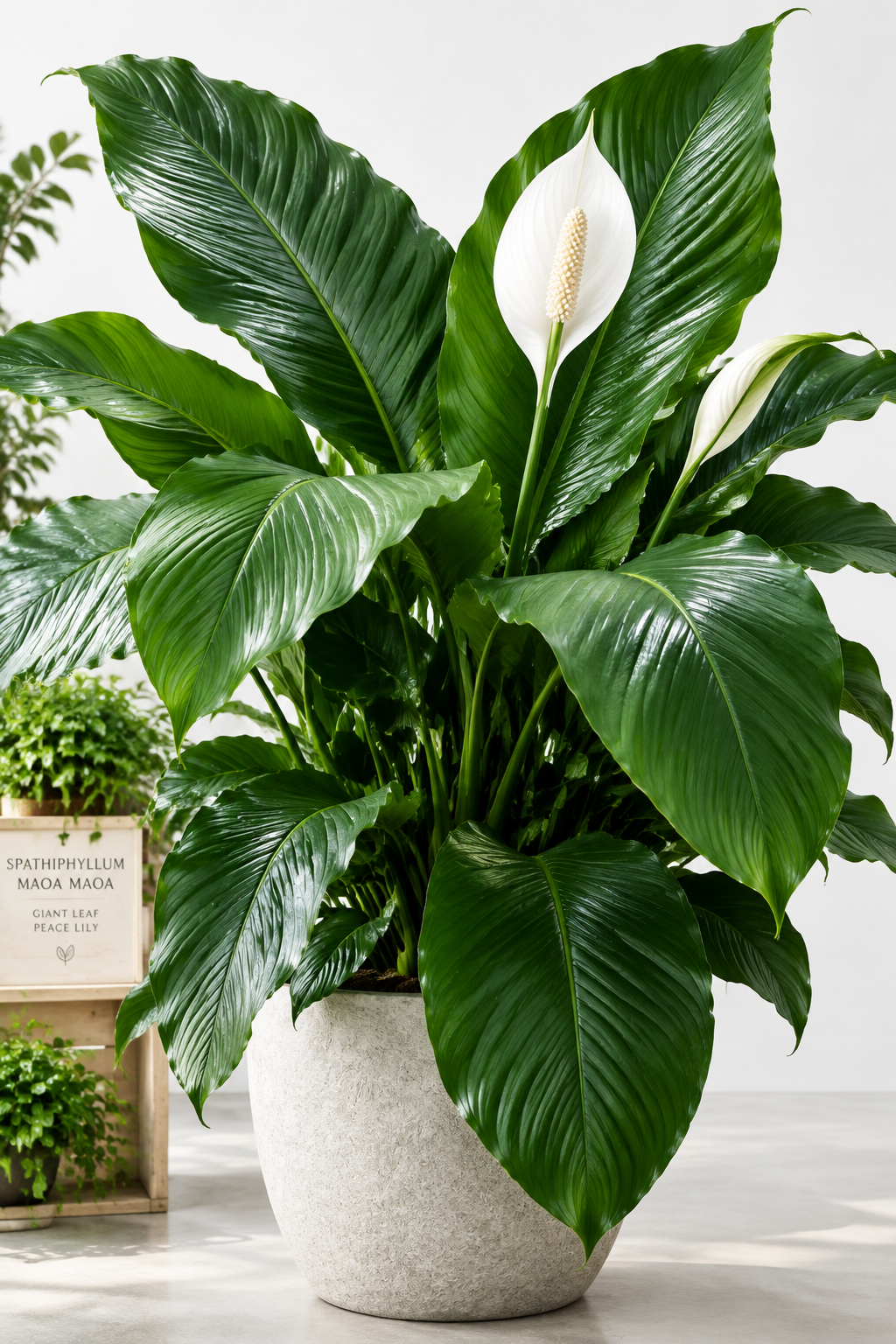 Spathiphyllum Maoa Maoa giant leaf peace Lily