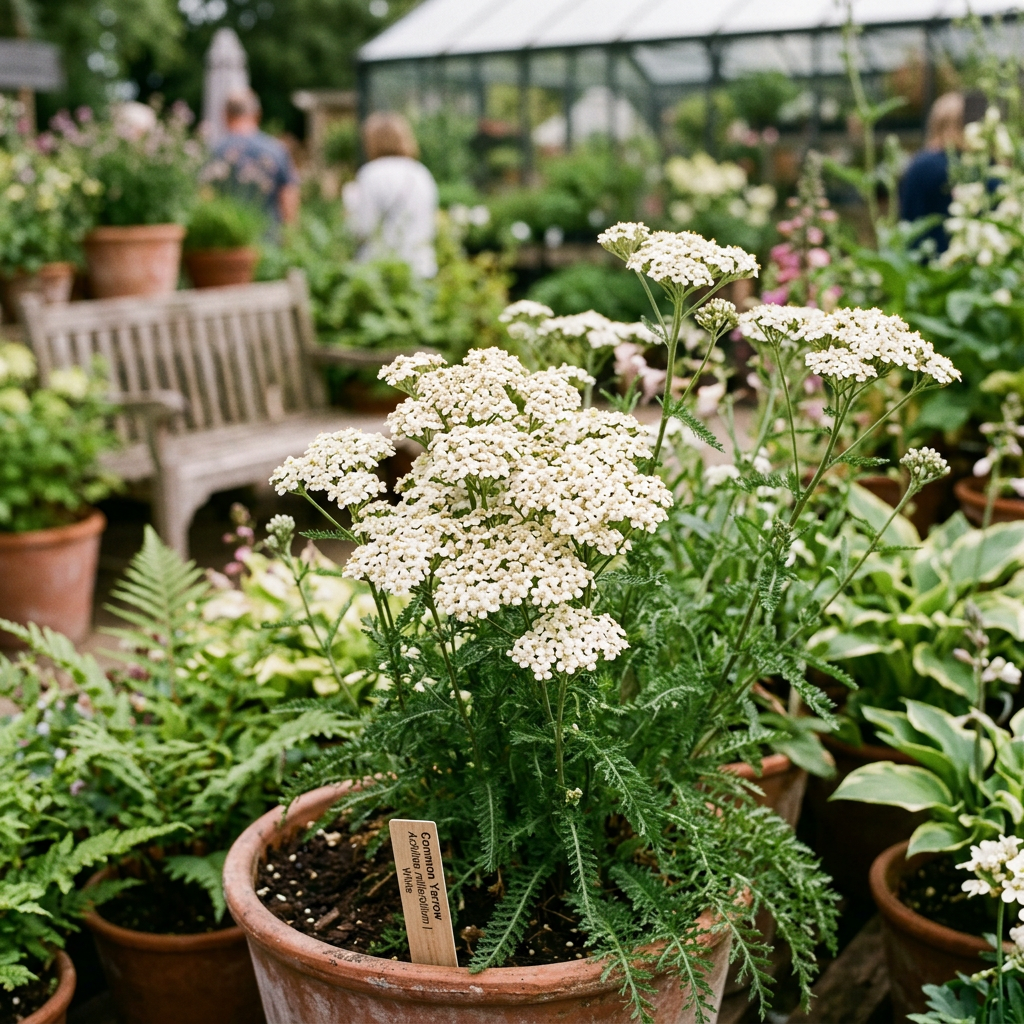 herb white yarrow